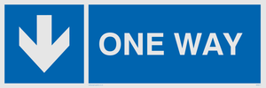 MA6211: One way with down directional arrow