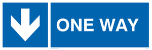 MA6211: One way with down directional arrow