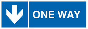 MA6211: One way with down directional arrow