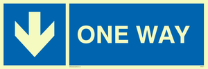 MA6211: One way with down directional arrow