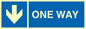 MA6211: One way with down directional arrow