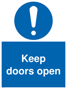 MA6231: Keep doors open