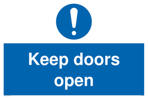 MA6231: Keep doors open