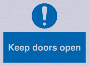 MA6231: Keep doors open