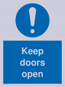 MA6231: Keep doors open