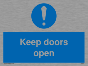 MA6231: Keep doors open