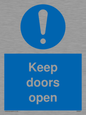 MA6231: Keep doors open
