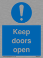 MA6231: Keep doors open
