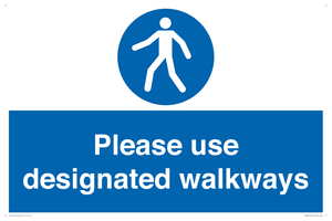 MA6253: Please use designated walkways