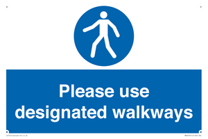 MA6253: Please use designated walkways