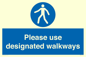 MA6253: Please use designated walkways