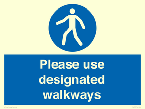 MA6253: Please use designated walkways