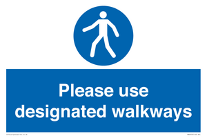 MA6253: Please use designated walkways