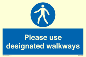 MA6253: Please use designated walkways