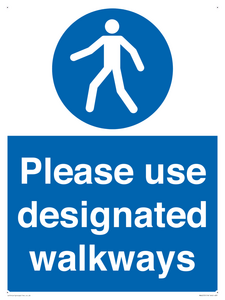 MA6253: Please use designated walkways