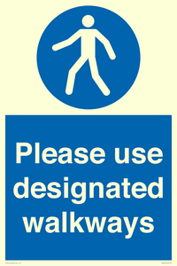 MA6253: Please use designated walkways