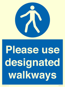 MA6253: Please use designated walkways