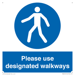 MA6253: Please use designated walkways
