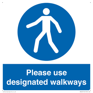 MA6253: Please use designated walkways
