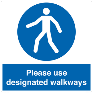 MA6253: Please use designated walkways