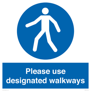 MA6253: Please use designated walkways