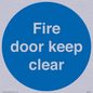 MA7070: Fire door keep clear