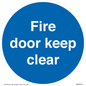 MA7070: Fire door keep clear
