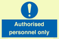 MA7383: Authorised personnel only
