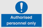MA7383: Authorised personnel only