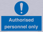 MA7383: Authorised personnel only