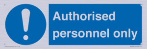 MA7383: Authorised personnel only