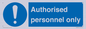 MA7383: Authorised personnel only