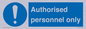 MA7383: Authorised personnel only