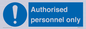 MA7383: Authorised personnel only