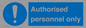 MA7383: Authorised personnel only
