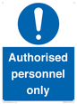 MA7383: Authorised personnel only