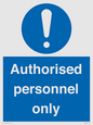 MA7383: Authorised personnel only