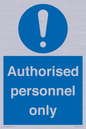 MA7383: Authorised personnel only