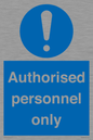 MA7383: Authorised personnel only