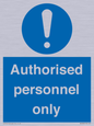 MA7383: Authorised personnel only