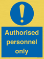 MA7383: Authorised personnel only