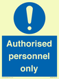 MA7383: Authorised personnel only