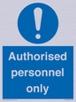 MA7383: Authorised personnel only