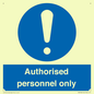 MA7383: Authorised personnel only
