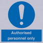MA7383: Authorised personnel only