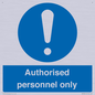 MA7383: Authorised personnel only