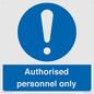 MA7383: Authorised personnel only