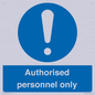 MA7383: Authorised personnel only