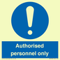 MA7383: Authorised personnel only