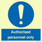 MA7383: Authorised personnel only